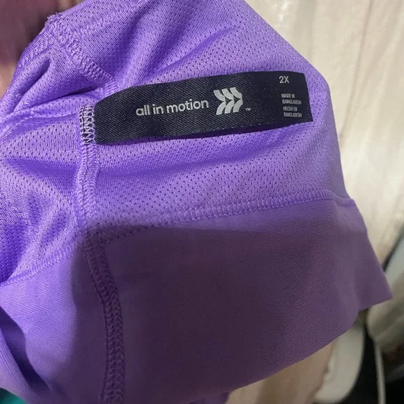 All in motion: purple sports bra - Picture 5 of 5